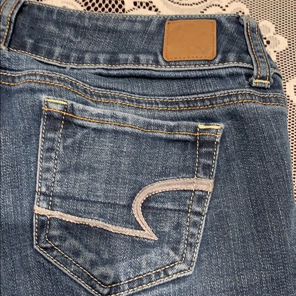 American Eagle Stretch Jeans Size 2 Flare - Picture 5 of 6